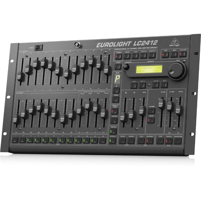 Behringer LC2412 V2 512-Ch 24-Fader DMX Controller, , large image number 3