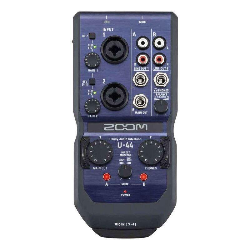 ZOOM - Zoom U-44 Handy Audio Interface