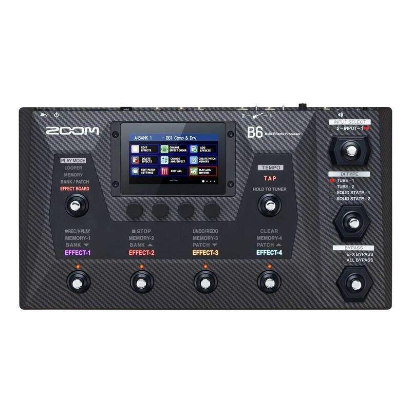 Zoom B6 Bass Multi-effects Processor, , large image number 0
