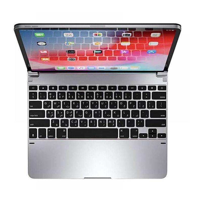 Brydge Aluminium Bluetooth Keyboard Silver for iPad 12.9-Inch (Arabic/English), , large image number 0