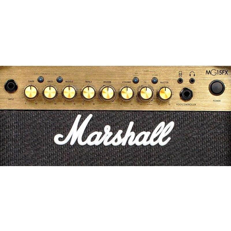 Marshall MG15GFX Gold Series 15-Watt Guitar Combo Amp With Effects, , large image number 2