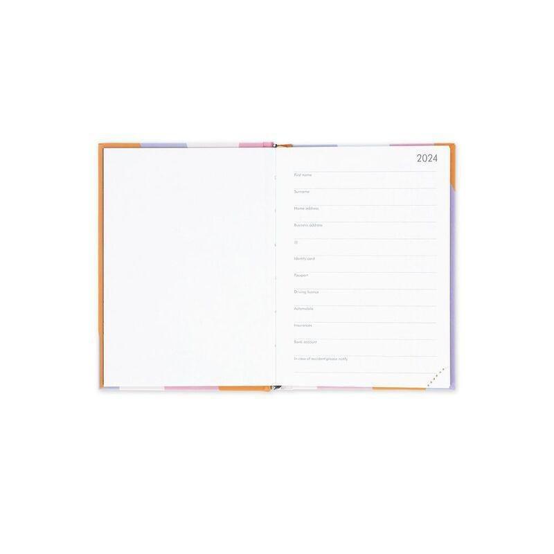 Legami 12-Month Diary - 2024 - Small Daily Diary - Waves, , large image number 1