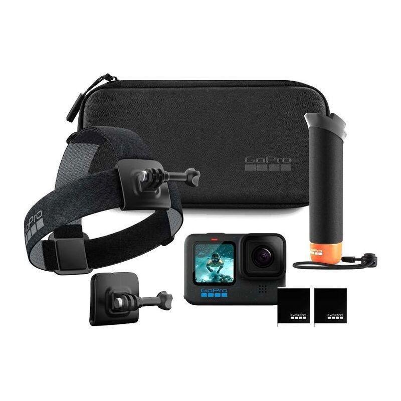 GOPRO - GoPro HERO12 Black - Accessory Bundle (Extra Enduro + Handler + Head Strap 2.0)