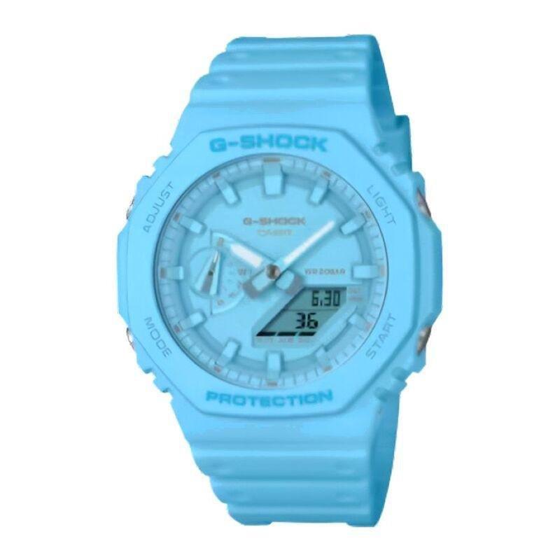 Casio G-Shock Ga-2100-2A2Dr Analog-Digital Men's Watch Blue, , large image number 0