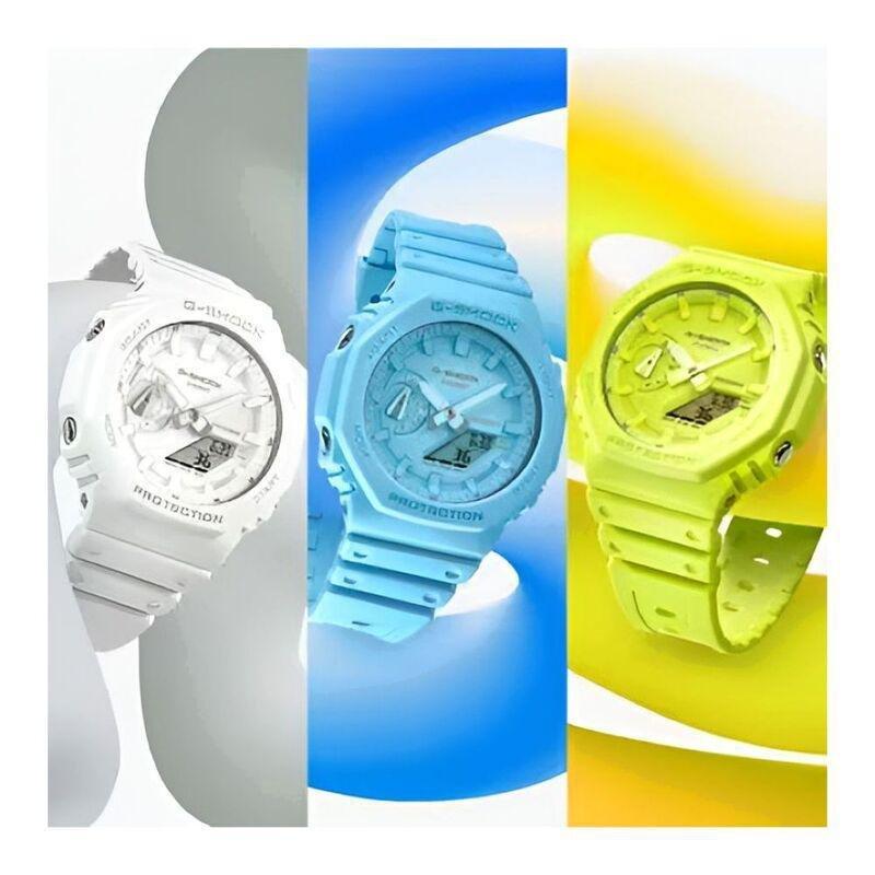 Casio G-Shock Ga-2100-7A7Dr Analog-Digital Men's Watch White, , large image number 7