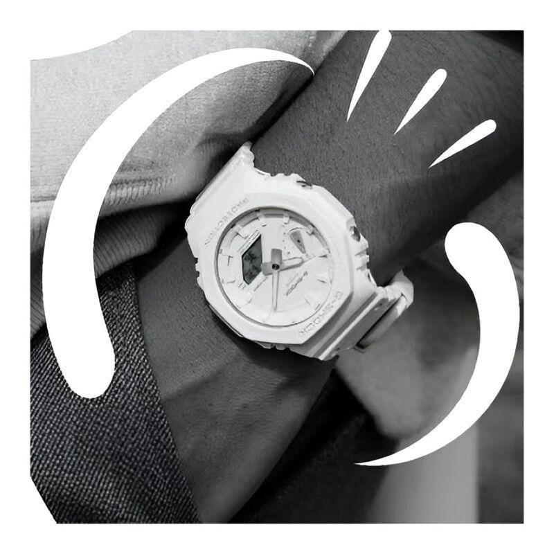Casio G-Shock Ga-2100-7A7Dr Analog-Digital Men's Watch White, , large image number 8