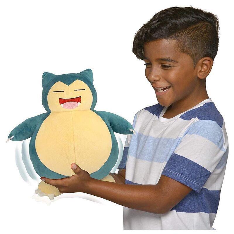 Pokémon Feature Snooze Act Snorlax Plush Toy, , large image number 1
