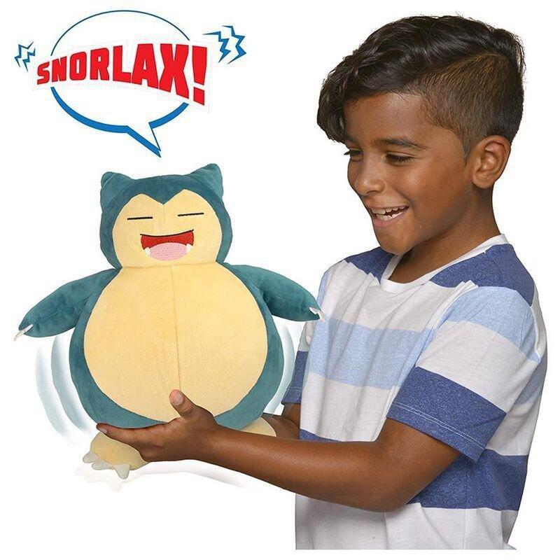 Pokémon Feature Snooze Act Snorlax Plush Toy, , large image number 2