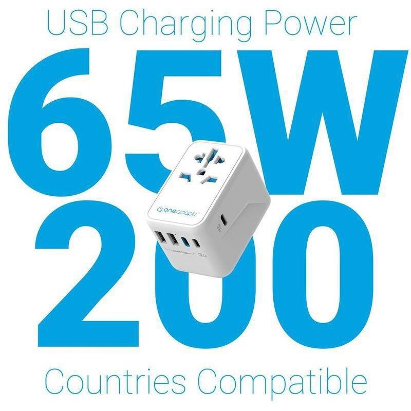 OneAdaptr OneWorld 65 International Adapter With 65W PD Charger, , large image number 5