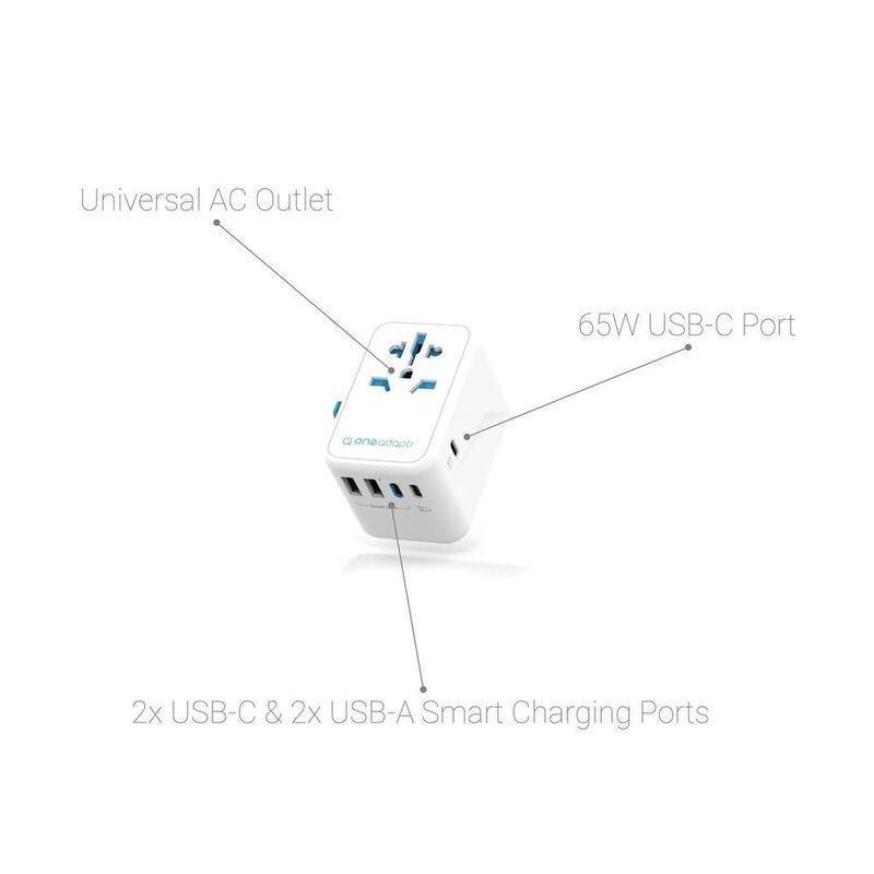 OneAdaptr OneWorld 65 International Adapter With 65W PD Charger, , large image number 6