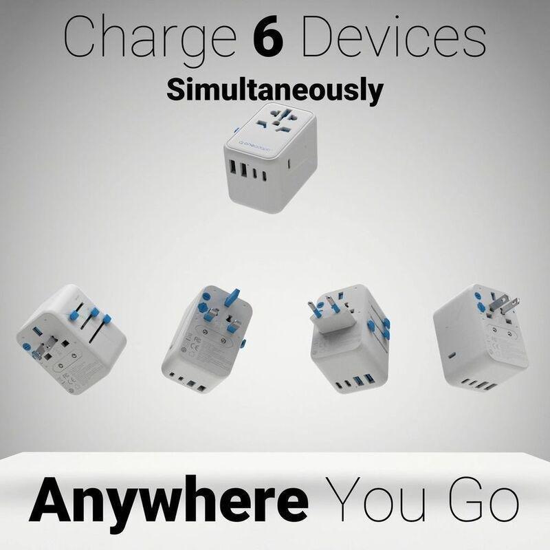 OneAdaptr OneWorld 65 International Adapter With 65W PD Charger, , large image number 7