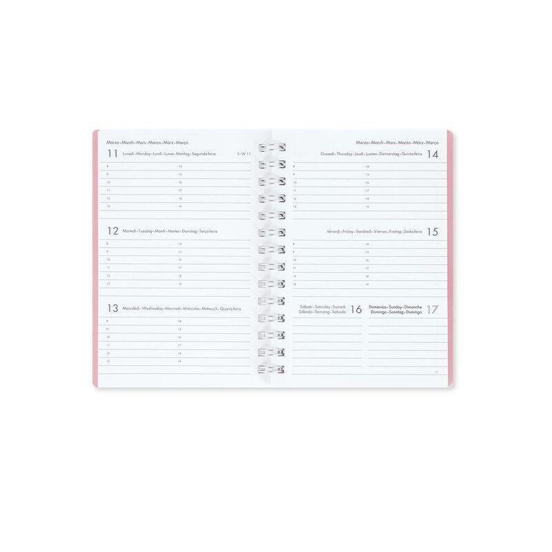 تسوق Legami 12-Month Diary - 2024 - Small Weekly Spiral Bound Diary - Waves  LEGAMI