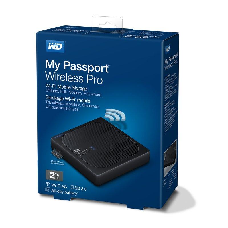 Western Digital 2TB My Passport Wireless Pro Blk, , large image number 2