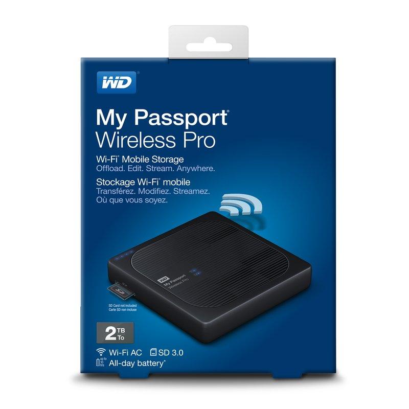 Western Digital 2TB My Passport Wireless Pro Blk, , large image number 3