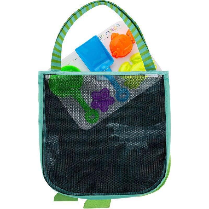 Stephen Joseph Beach Tote Dino Sand Toys Playset, , large image number 1