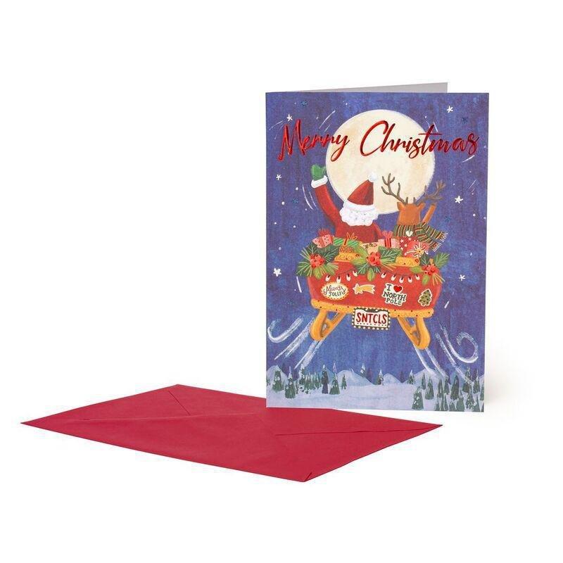 Legami Greeting Card - Sleigh, , medium