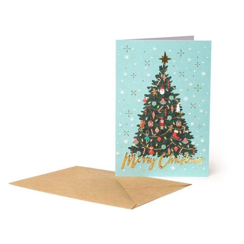 Legami Greeting Card - Xmas Tree - Green, , medium