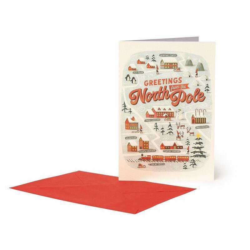 Legami Large Greeting Card (11.5 x 17cm) - North Pole, , medium