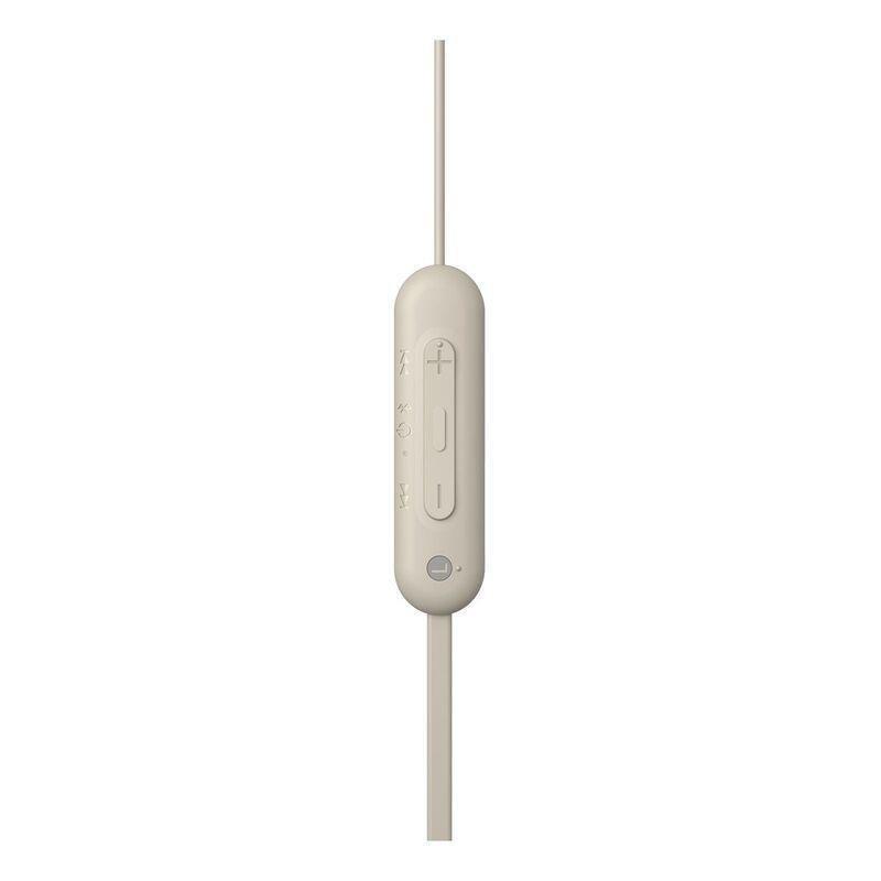 Sony WI-C100 Wireless In-Ear Headset - Taupe, , large image number 2