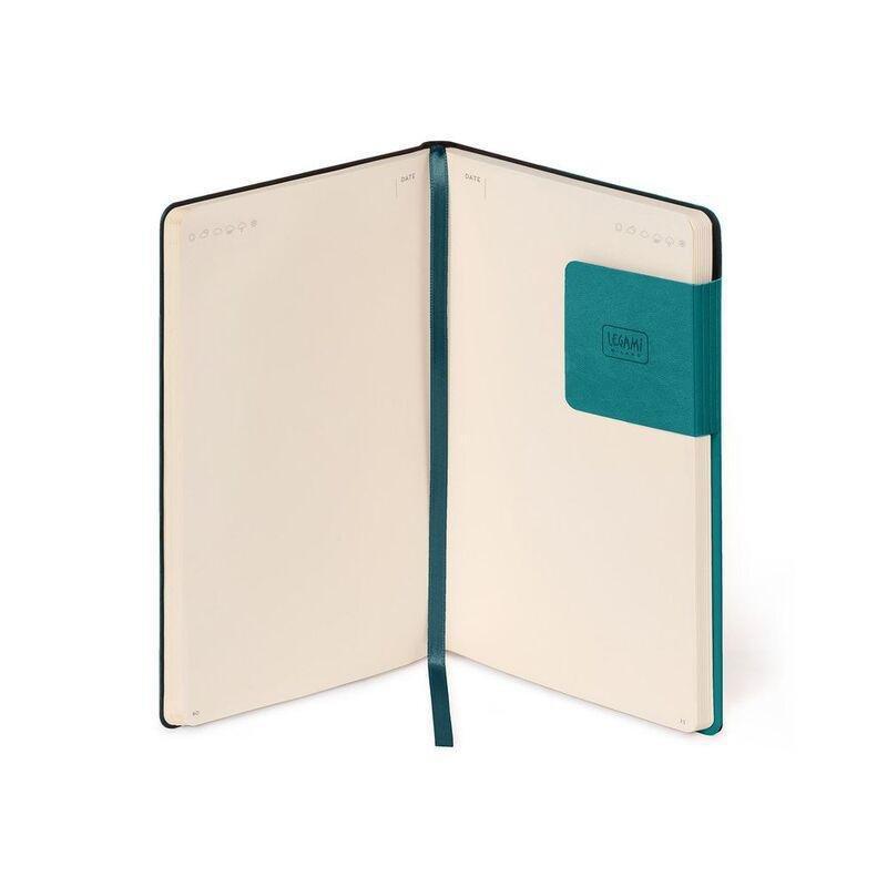 Legami Notebook - My Notebook - Medium Plain - Malachite Green (13 x 21cm), , large image number 3