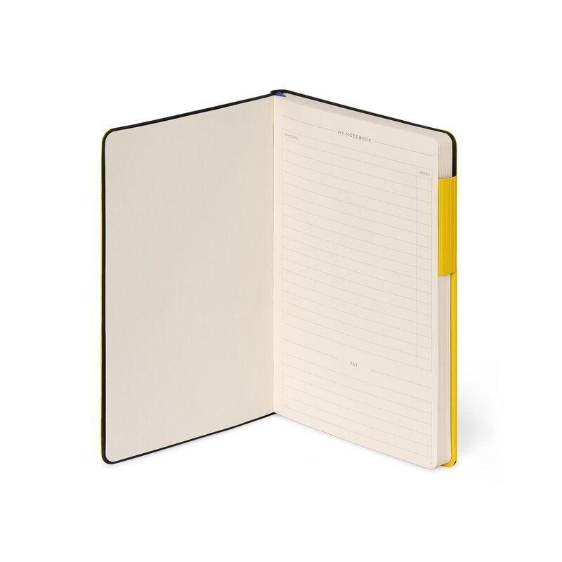 Legami Notebook - My Notebook - Medium Plain - Yellow Freesia (13 x 21cm), , large image number 1