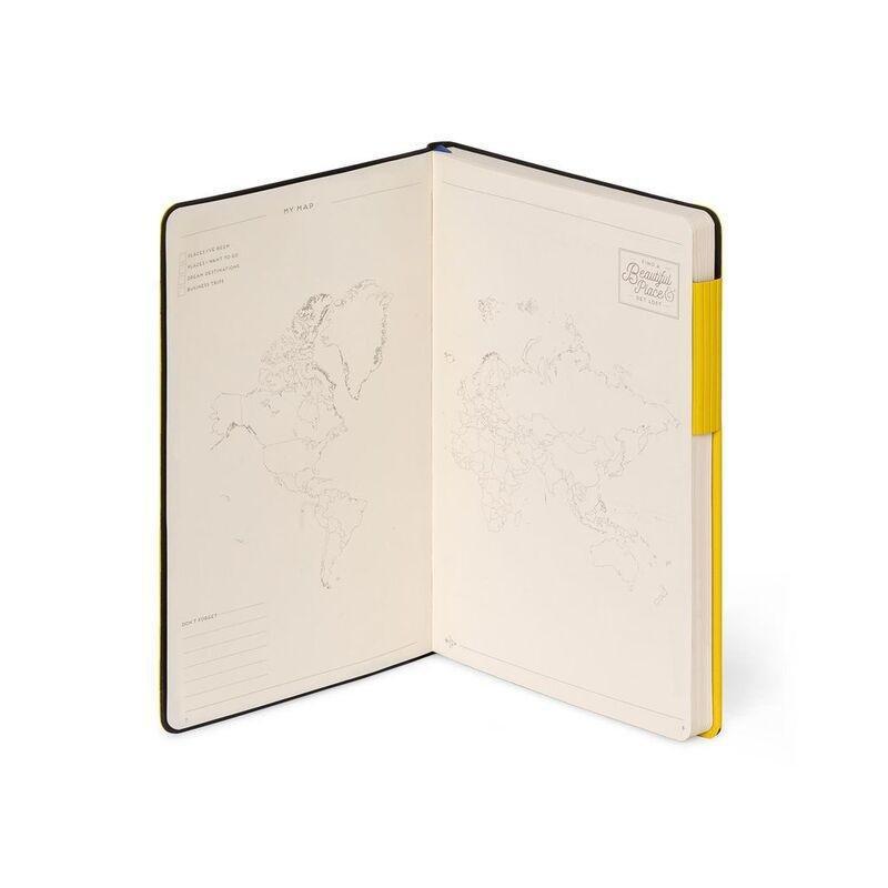 Legami Notebook - My Notebook - Medium Plain - Yellow Freesia (13 x 21cm), , large image number 2