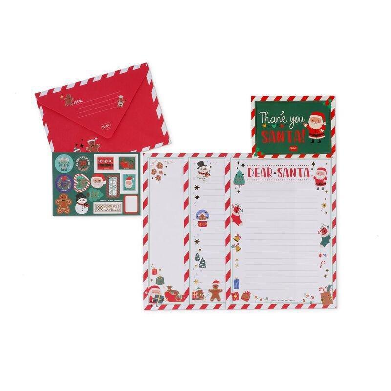 Legami Santa Claus Letter Kit, , medium