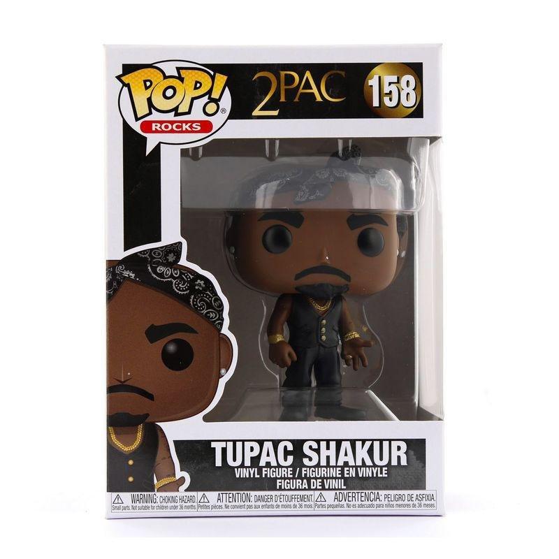 Funko Pop Rocks Tupac Vest with Bandana Vinyl Figure, , large image number 2