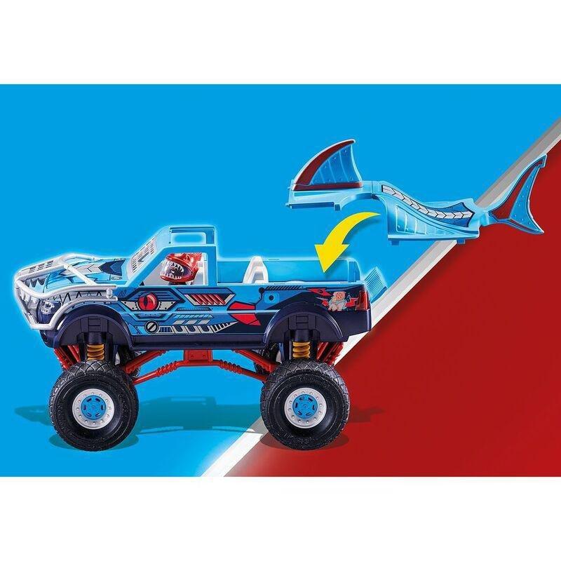 Playmobil Stunt Show Shark Monster Truck, , large image number 4