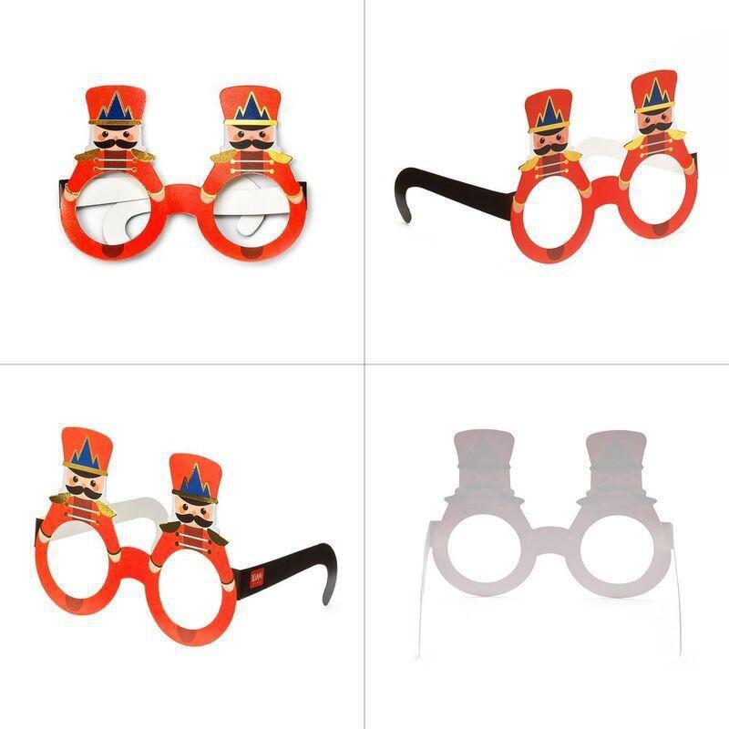 Legami Pairs Christmas Paper - Holiday Paper Eyeglasses (Set Of 8), , large image number 3