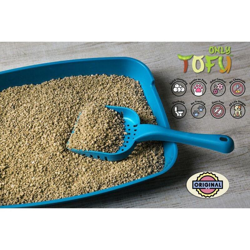 NutraPet Tofu Snowflake Clumping Cat Litter Original - 7 Liters, , large image number 1