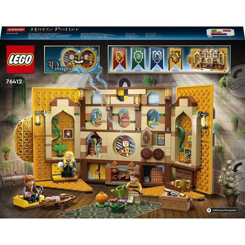 LEGO Harry Potter Hufflepuff House Banner 76412 (313 Pieces), , large image number 6