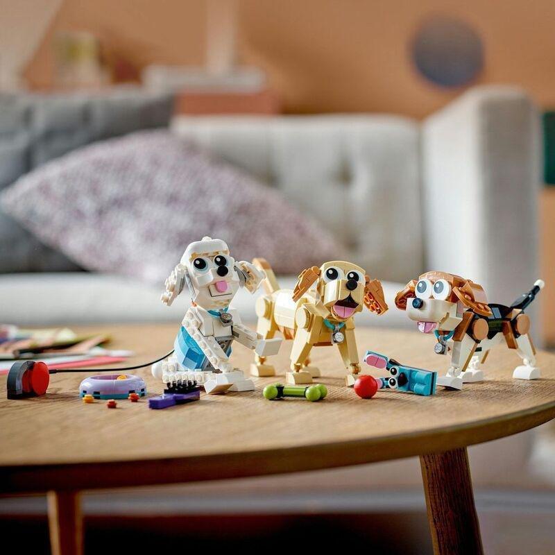 LEGO Creator Adorable Dogs 31137 (475 Pieces), , large image number 3