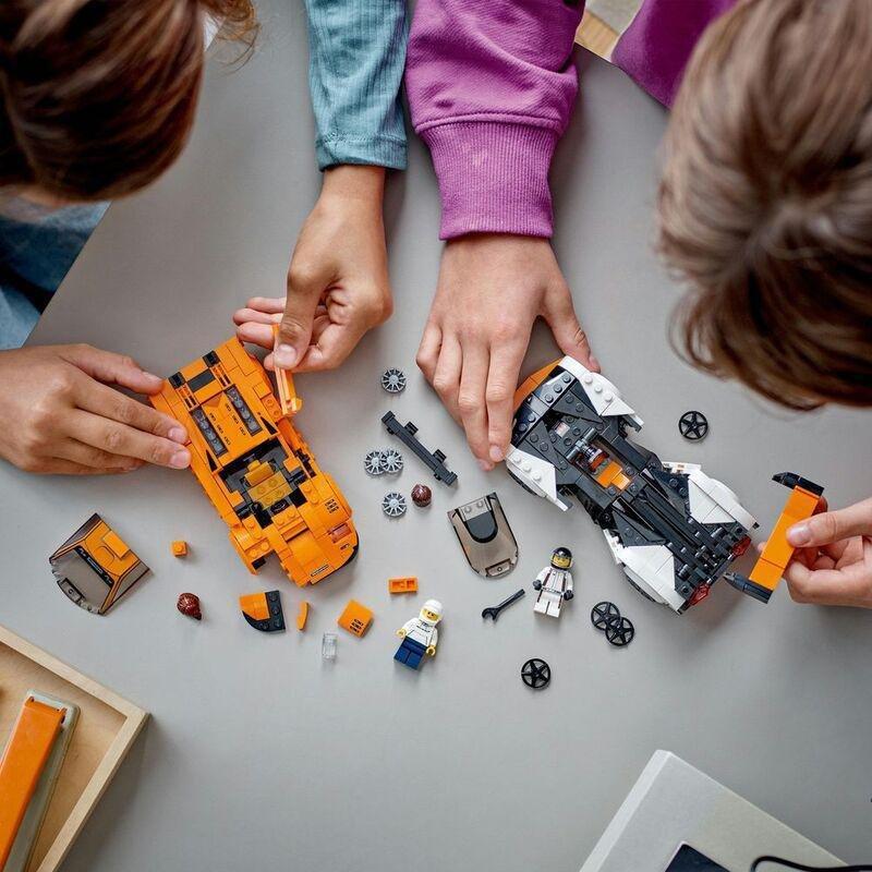 LEGO Speed Champions Mclaren Solus GT & Mclaren F1 LM 76918 (581 Pieces), , large image number 0