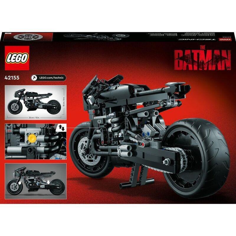 LEGO Technic The Batman Batcycle 42155 (641 Pieces), , large image number 3
