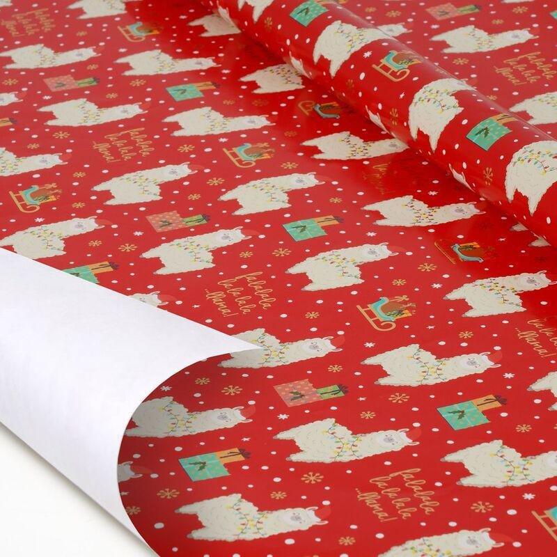 Legami Wrapping Paper - Llama, , large image number 1