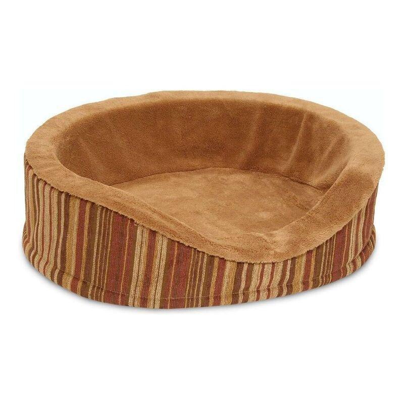 Aspen Pet Antimicrobial Deluxe 18" Oval Lounger, , large image number 0