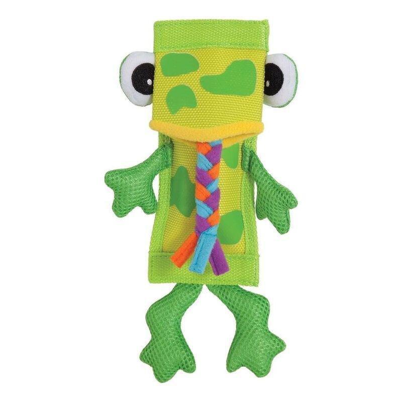 Zoobilee Dog Toy Firehose Frog, , large image number 0