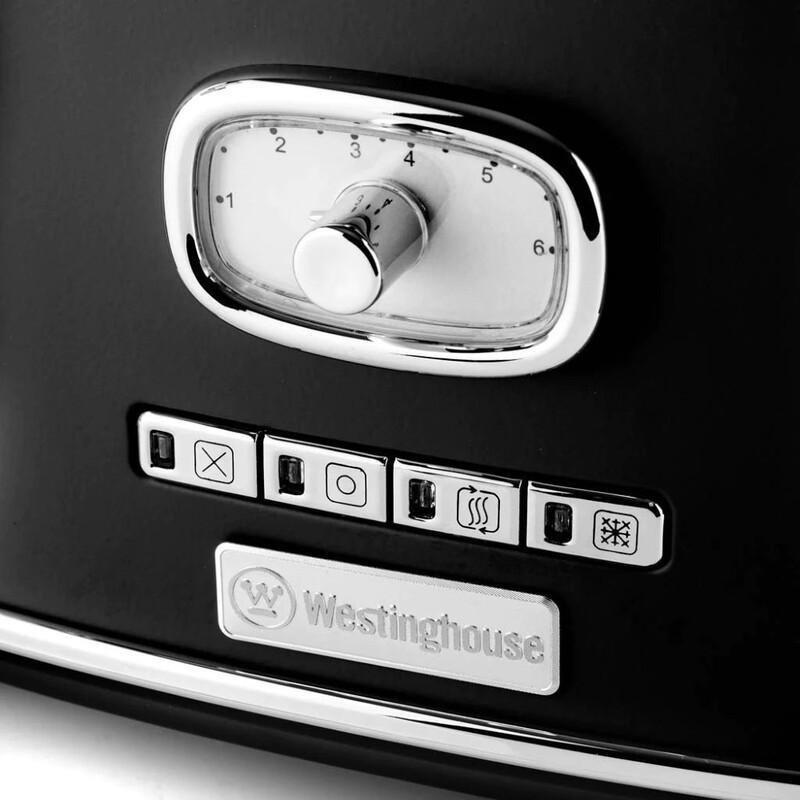 Westinghouse 4-Slice Toaster - Black, , large image number 1