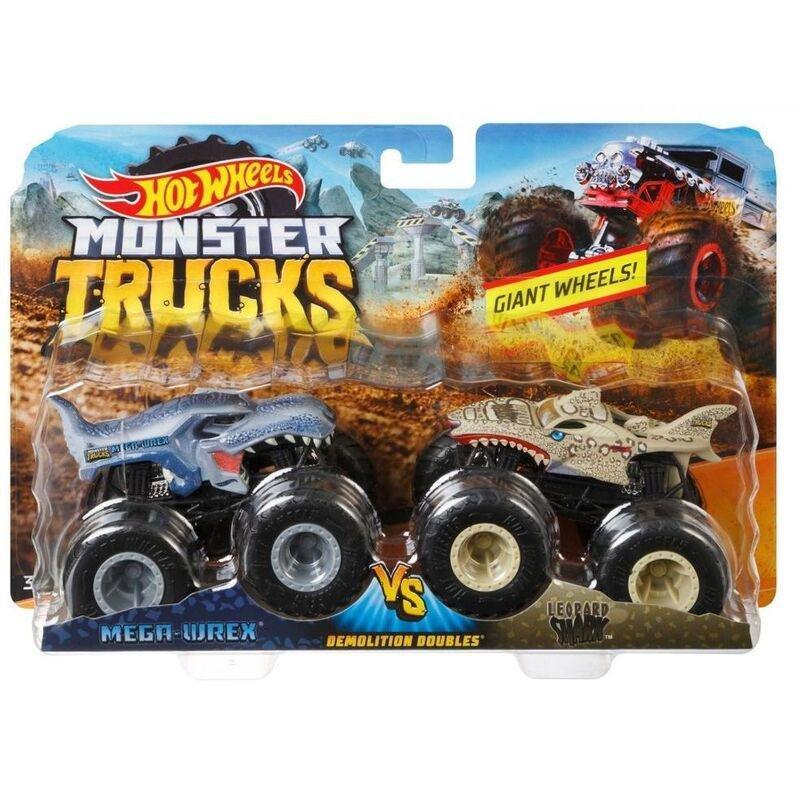 Mattel Hot Wheels 1.64 Monster Trucks Demolition Doubles Die-Cast Car (Assortment - Includes 1), , large image number 1