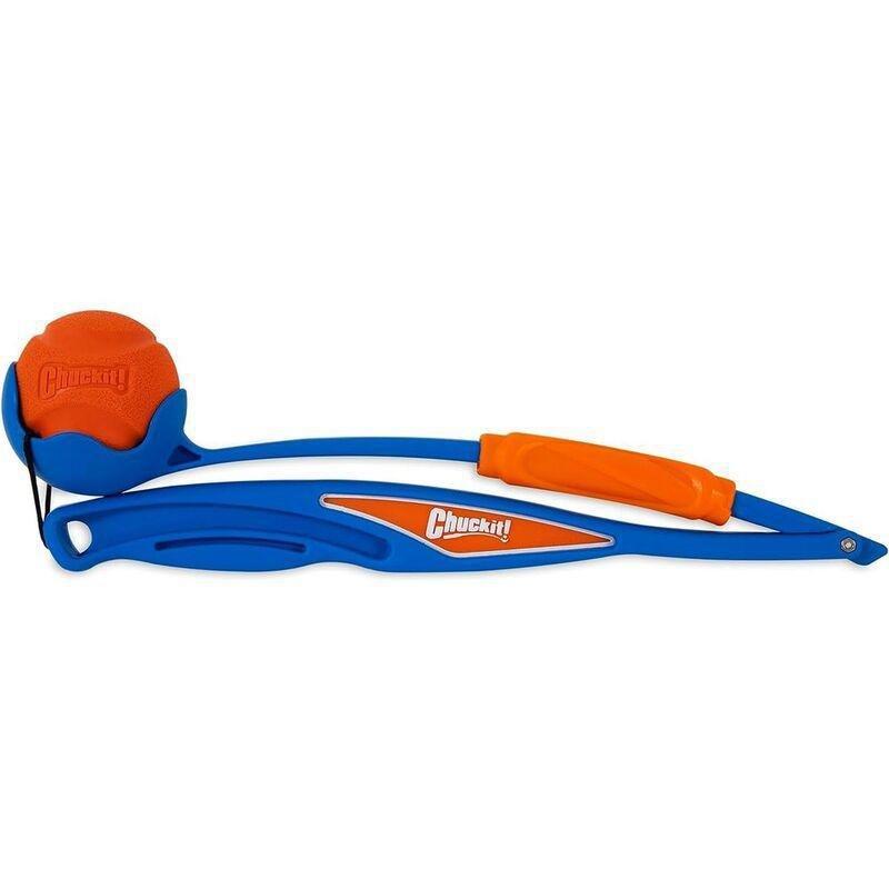 Chuckit! Dog Toy Fetch & Fold 25M Launcher, , large image number 1