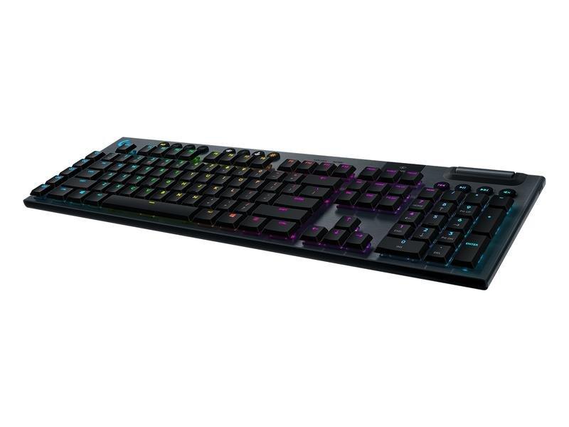 LOGITECH G - Logitech G G915 LIGHTSPEED RGB Mechanical Gaming Keyboard/Low Profile GL Tactile Key Switch/LIGHTSYNC RGB/Advanced LIGHTSPEED Wireless and Bluetoot...