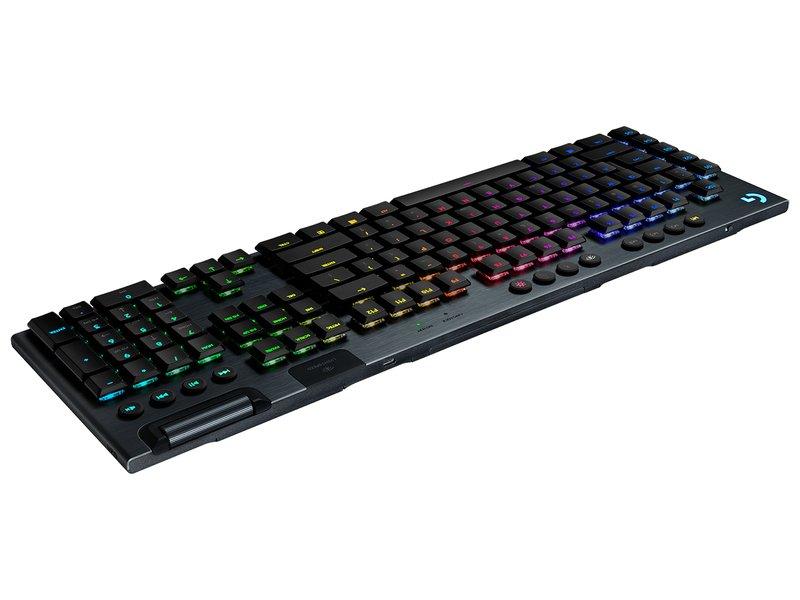 LOGITECH G - Logitech G G915 LIGHTSPEED RGB Mechanical Gaming Keyboard/Low Profile GL Tactile Key Switch/LIGHTSYNC RGB/Advanced LIGHTSPEED Wireless and Bluetoot...