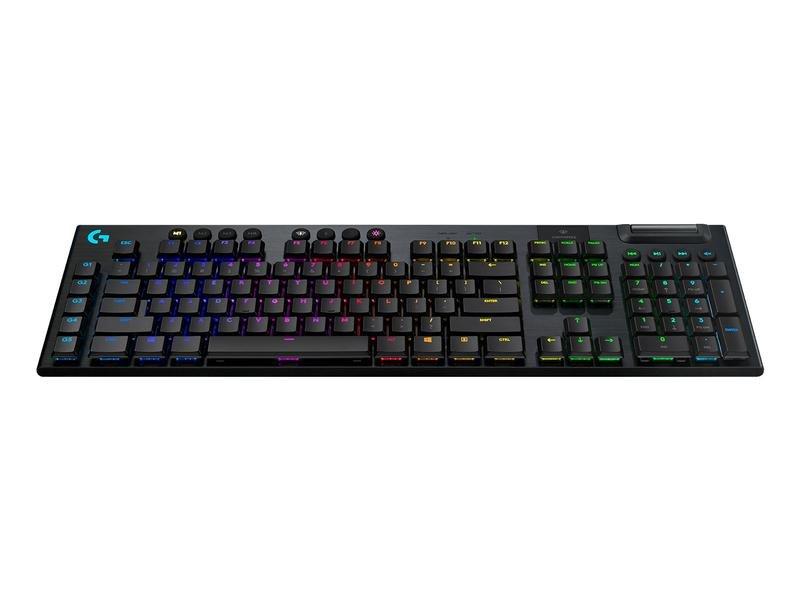 LOGITECH G - Logitech G G915 LIGHTSPEED RGB Mechanical Gaming Keyboard/Low Profile GL Tactile Key Switch/LIGHTSYNC RGB/Advanced LIGHTSPEED Wireless and Bluetoot...