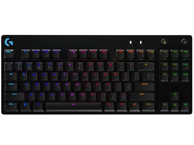 Logitech G PRO Mechanical Gaming Keyboard/Ultra Portable Tenkeyless Design/Detachable Micro USB Cable/16.8 Million Color LIGHTSYNC RGB backlit keys..., , large image number 0