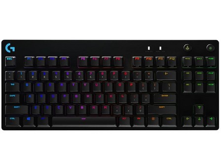 LOGITECH G - Logitech G PRO Mechanical Gaming Keyboard/Ultra Portable Tenkeyless Design/Detachable Micro USB Cable/16.8 Million Color LIGHTSYNC RGB backlit keys