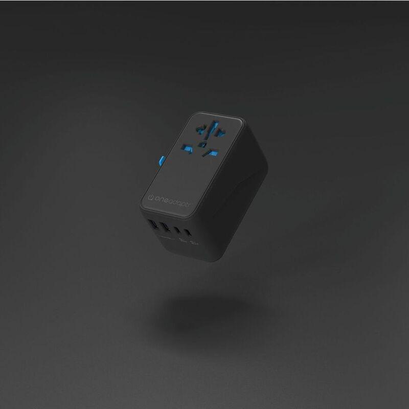 OneAdaptr OneWorld 100 International Adapter With 100W USB-C Charger, , large image number 4