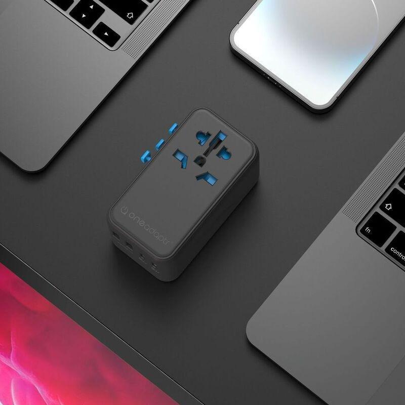 OneAdaptr OneWorld 100 International Adapter With 100W USB-C Charger, , large image number 5