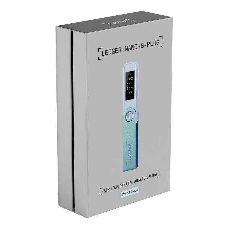 Ledger Nano S Plus Crypto Hardware Wallet - Pastel Green, , large image number 6