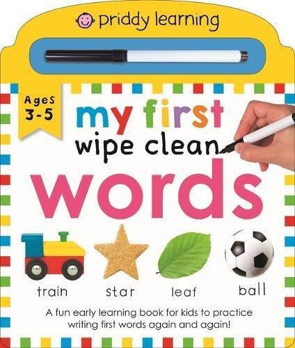Priddy Learning: My First Wipe Clean Words | Roger Priddy, , medium